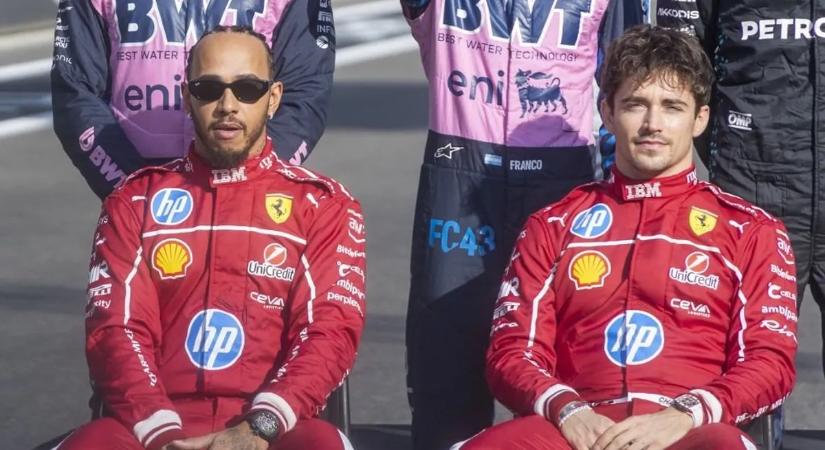 Nem sikerült ellopni a show-t: íme, Hamilton és Leclerc 2026-os Ferrarija – képek, videó