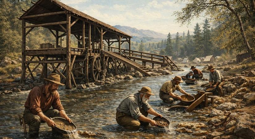 Egy marék csillogó kavics, amely felforgatta Kaliforniát