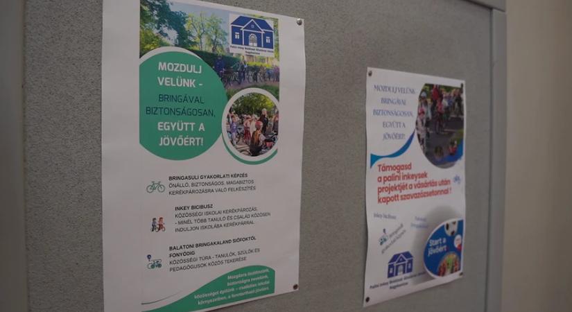 Szavazz a közösségért – elindult a Palini-iskola kerékpáros pályázata