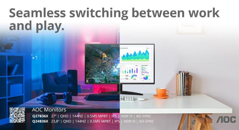 Kegyetlen jó áron érkeznek az AOC munkára és szórakozásra is alkalmas monitorai