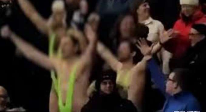 Öt nap börtönt kaptak a Borat-fürdőruhás belga szurkolók Kazahsztánban