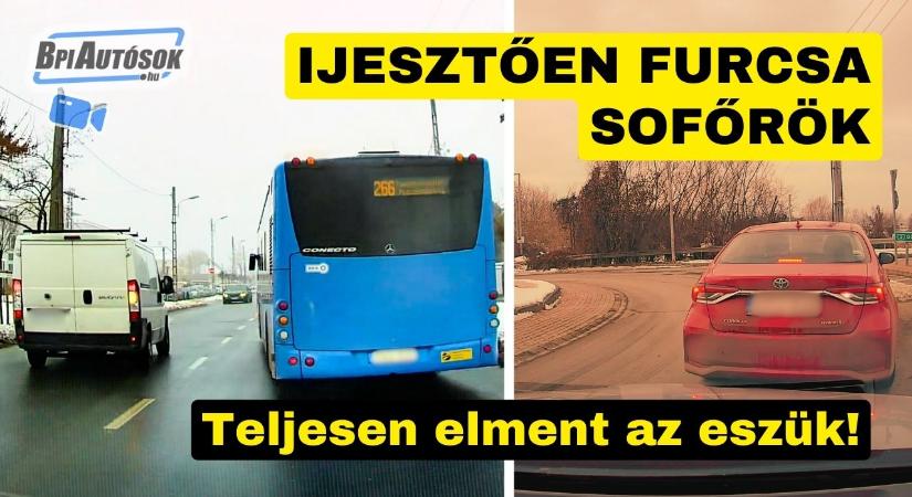 Ijesztően furcsa sofőrök videón – sajnos köztünk járnak