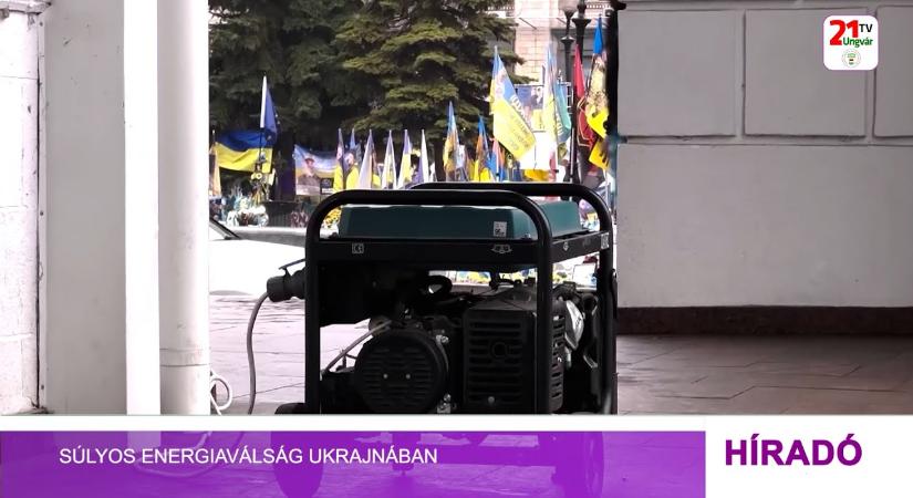 Súlyos energiaválság Ukrajnában (videó)