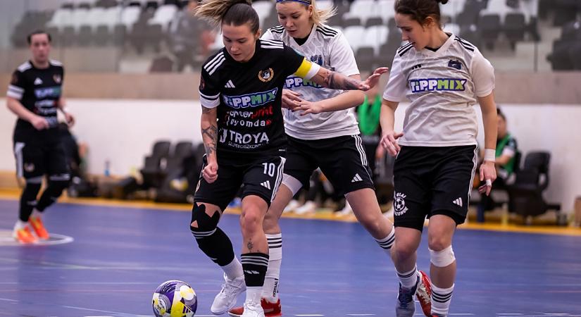 Női futsal: a kisebb botlás után javítani akarnak a DEAC-osok