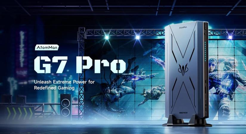 Szinte mindenre ki van gyúrva a Minisforum extra vékony mini PC-je