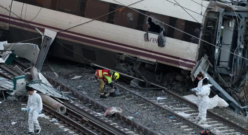Az első hivatalos jelentés szerint síntörés okozhatta a spanyolországi vonatkatasztrófát