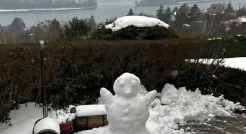 Még lehet szavazni a Dunakanyar legszebb hóemberére