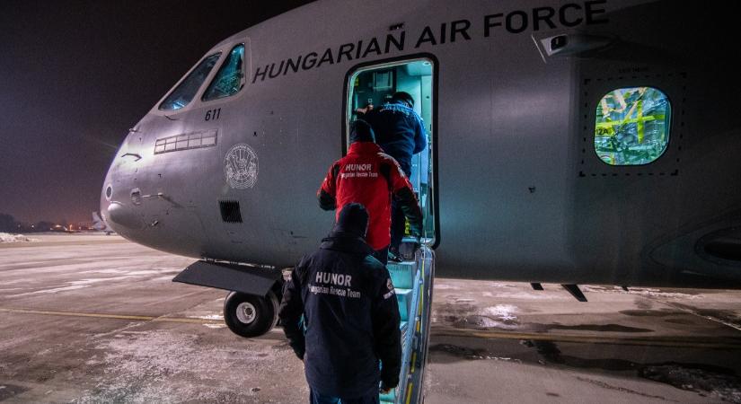 Magyar mentőalakulat indult Dániába