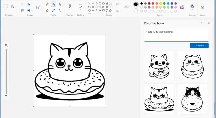 Felokosítják a Jegyzettömböt és a Paintet, színezőket is készíthet majd pár szóból