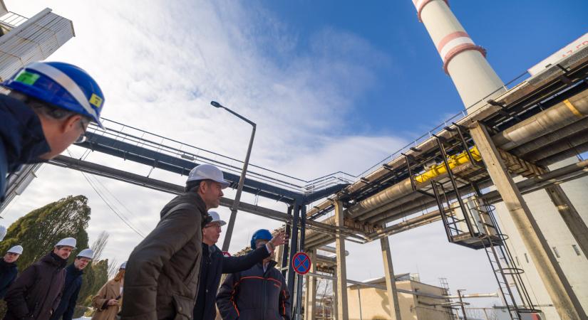 Elindult az MVM legújabb beruházása Tiszaújvárosban