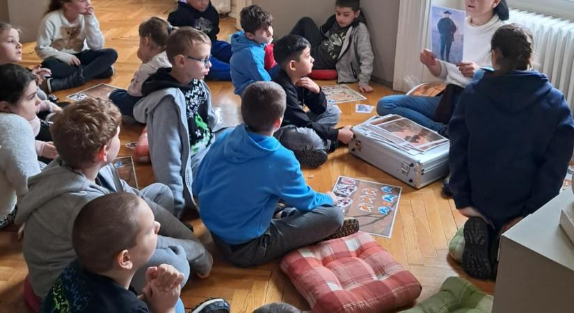 Gyerekek alkottak az Alföldi Galériában