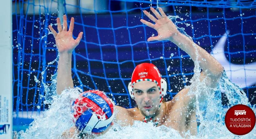 Férfi vízilabda Eb: Görögország–Magyarország elődöntő