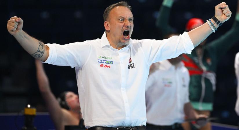 „Kezeljük a helyén” – az Eb-döntőbe jutó vízilabda-válogatott szövetségi kapitánya szerint fiai nagy dolgokra hivatottak