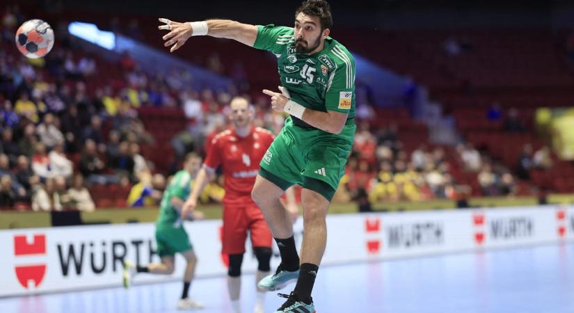 Kézilabda-Eb: Végig futott az eredmény után, végül döntetlenre mentette első középdöntős meccsét a magyar válogatott