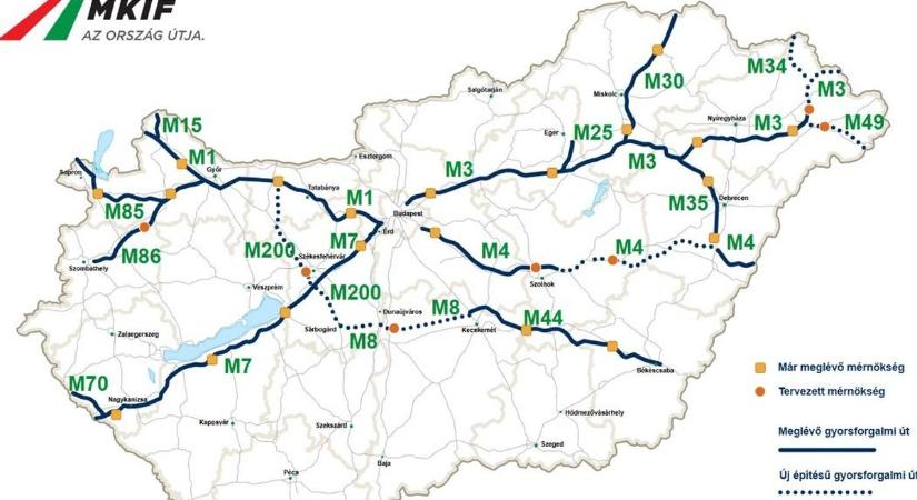 M200-as autópálya: mindent amit tudni lehet és kell egy helyen (videó)