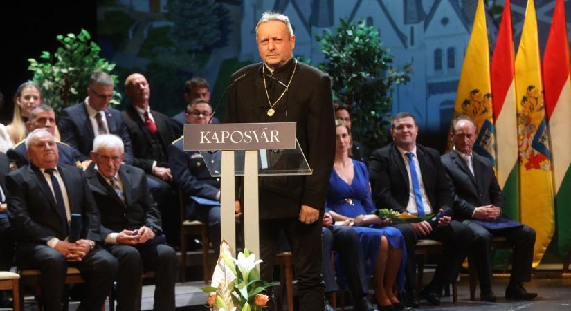 Kassai Lajos lett Kaposvár új díszpolgára a városnapon