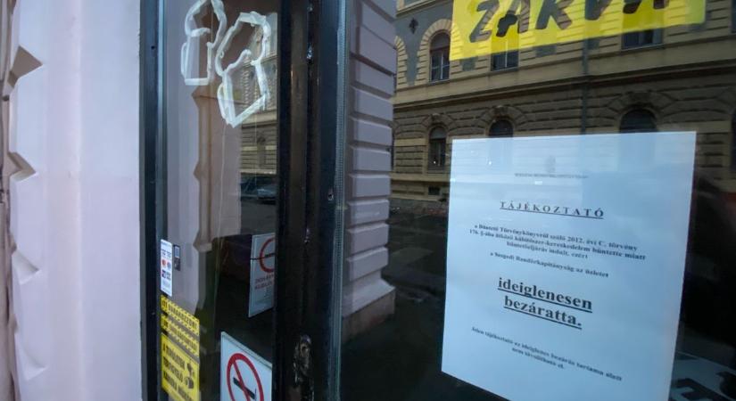 Bezáratta rendőrség ezt a szegedi szórakozóhelyet kábítószer-kereskedelem miatt