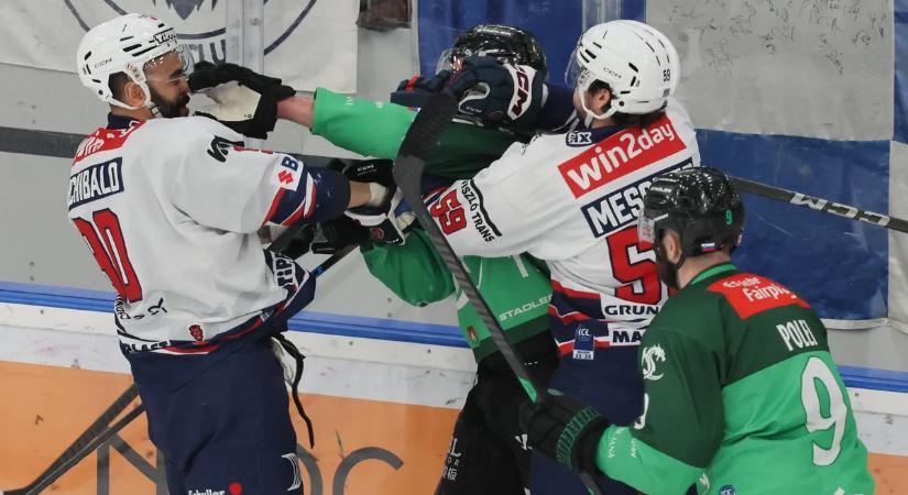 Odahaza kapott ki a Ljubljanától a Volán az osztrák hokiligában