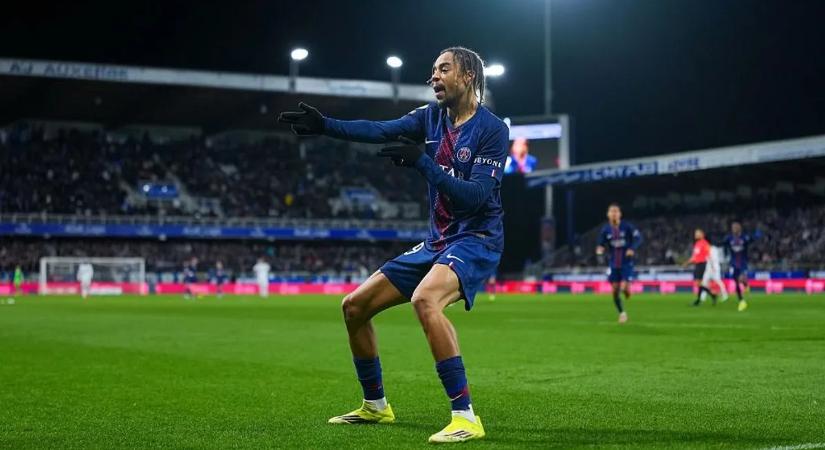 Szerencsés góllal nyert a PSG az Auxerre vendégeként