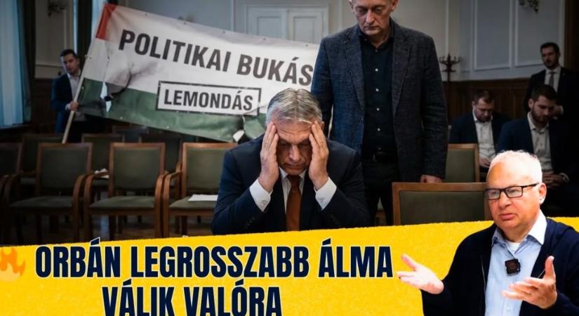 Megvalósul Orbán rémálma: A Fidesz tényleg elverhető!
