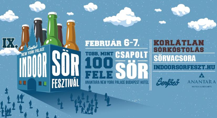 Korlátlan sörkóstolással csábít a téli sörfesztivál