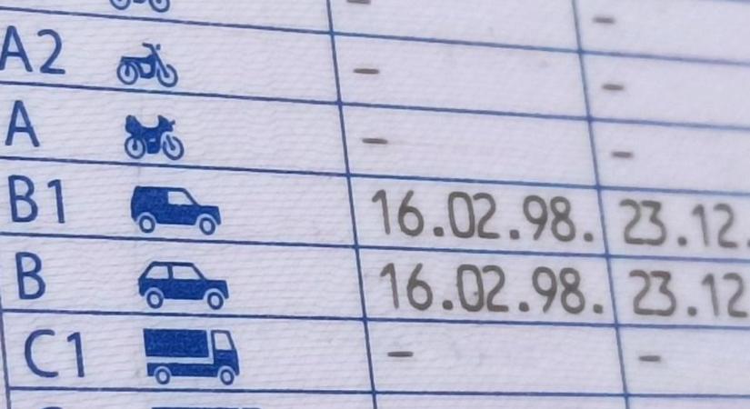 Súlyos bírság járhat érte: ezért ne hagyd az utolsó pillanatra a jogosítvány hosszabbítást