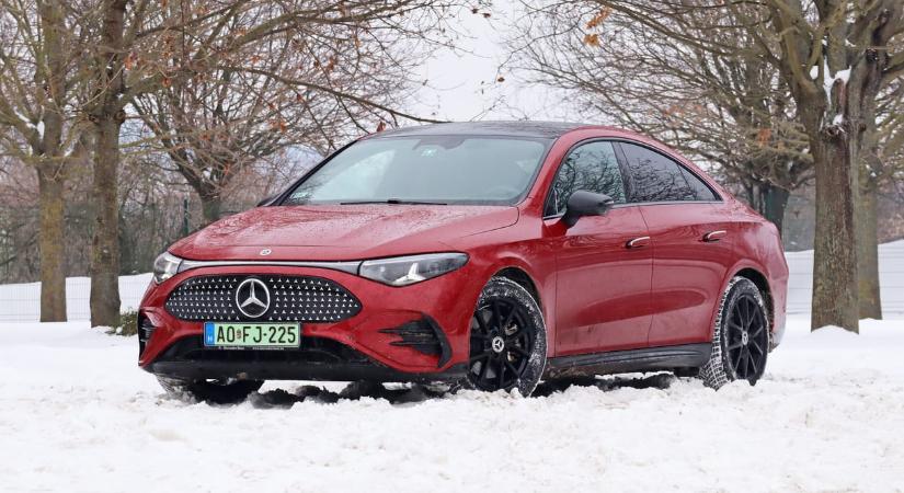 Az Év Autója 2026-ban: zimankós téli teszten a villanyos új Mercedes CLA