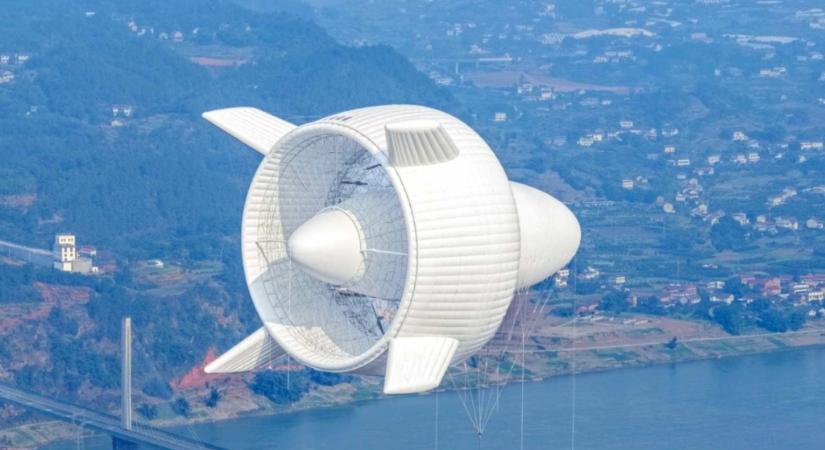 Lebegő szélturbinákkal árasztanák el az égboltot Kínában