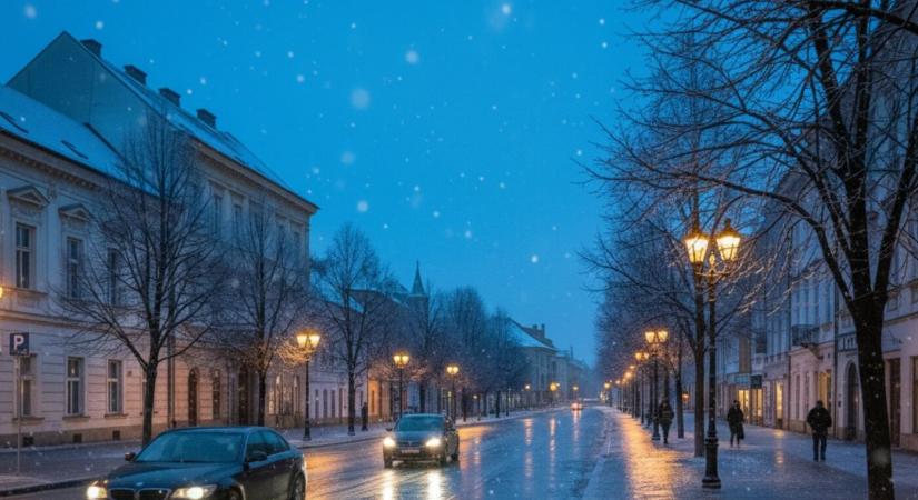 Jegesedés és ónos eső miatt riasztanak több helyen