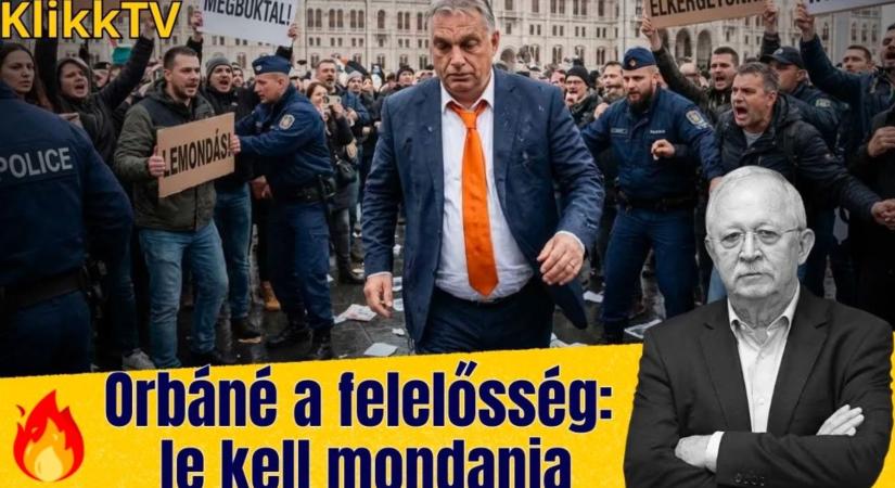 Kuncze: Orbánnak le kell mondania!