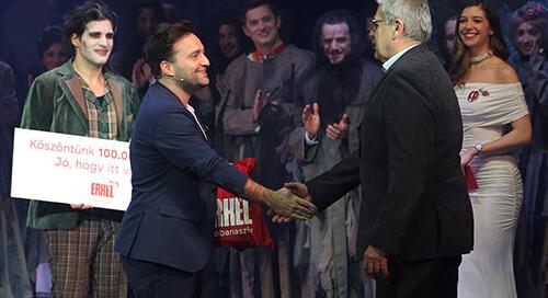 Százezredik látogatóját köszöntötte az Erkel Színház