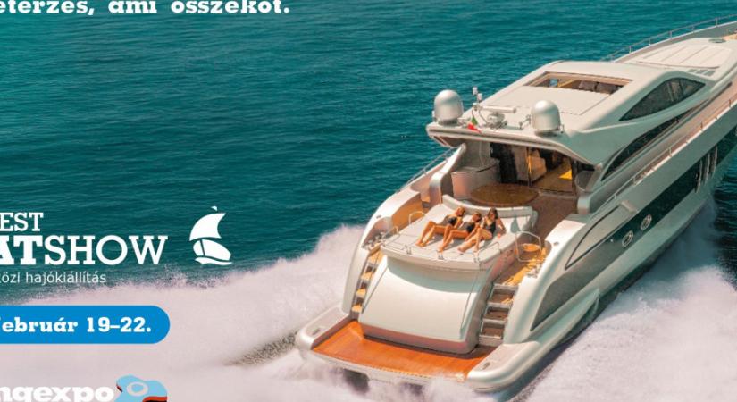 Már csak egy hónap és nyit a 34. Budapest Boat Show!