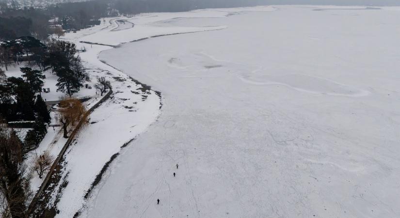 Operatív Törzs: életveszélyes a jégen tartózkodni