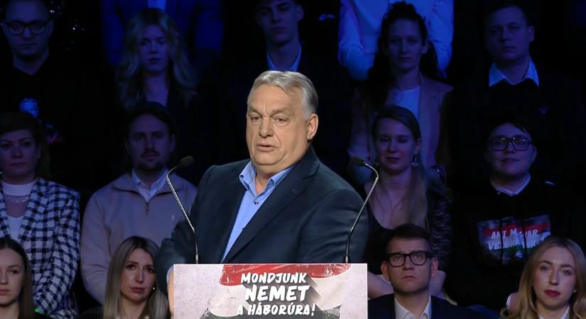 Háborúellenes Gyűlés: megszólalt Orbán Viktor
