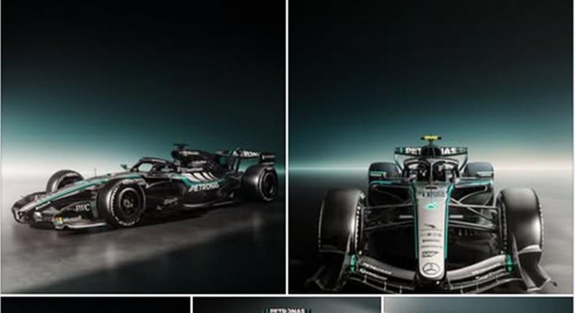 Itt az új Mercedes! Megmutatták a W17-est, amivel újra letarolnák a Forma–1-et