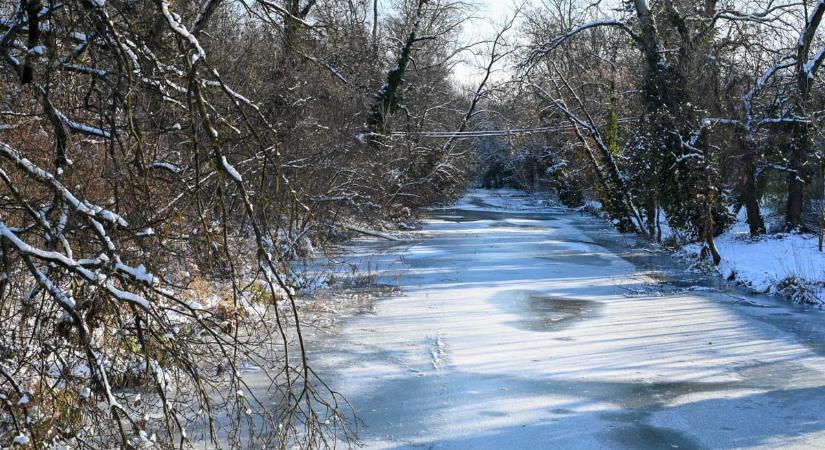 Operatív Törzs: olvad a természetes vizeken a jég, életveszélyes rajta tartózkni