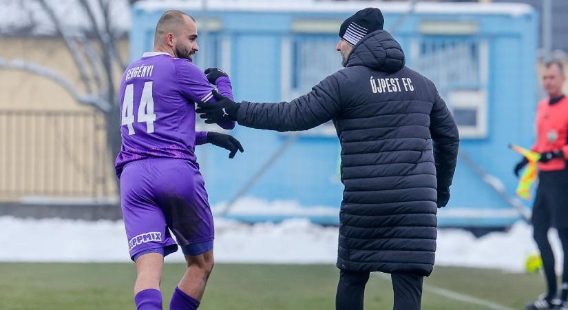 NB I: Az Újpest gól- és emberelőnybe is került, de így sem nyert Szélesi első bajnokiján - videó