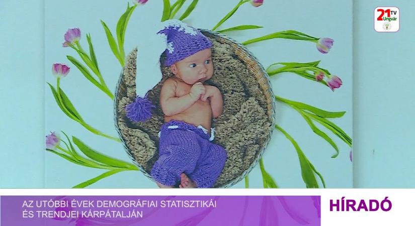 Az utóbbi évek demográfiai statisztikái és trendjei Kárpátalján (videó)