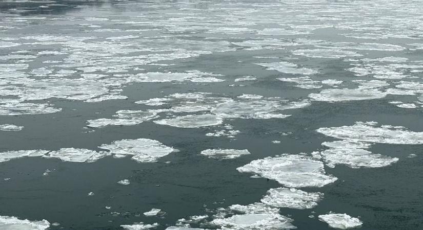 Hajszálon múlt a tragédia Hatvannál - Percekig kapaszkodott jégbe, a tűzoltók az utolsó pillanatban mentették ki