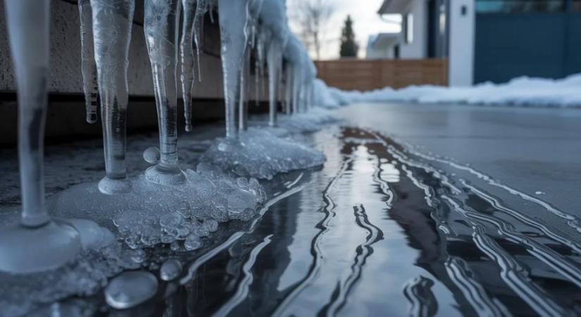 Olvadás idején különösen veszélyesek a jégcsapok – így előzd meg a bajt