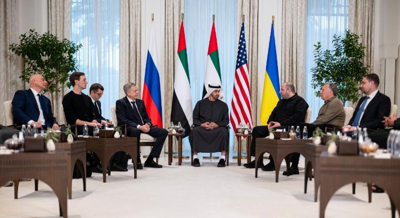 Ennyivel jött közelebb az ukrajnai béke Abu-Dzabiban