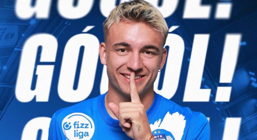 Molnár Ádin két és fél góllal vezette győzelemre az MTK-t