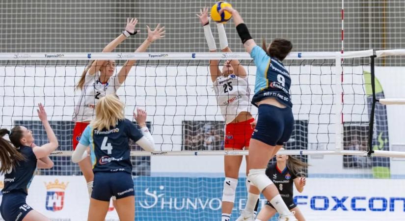 Női röplabda Extraliga: először kapott ki a Vasas Óbuda