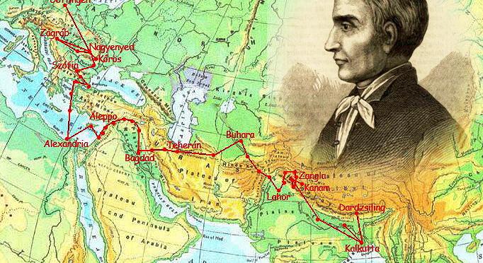 A messzeség vándora, a magyarok őshazájának kutatója, buddhista szent: Kőrösi Csoma Sándor