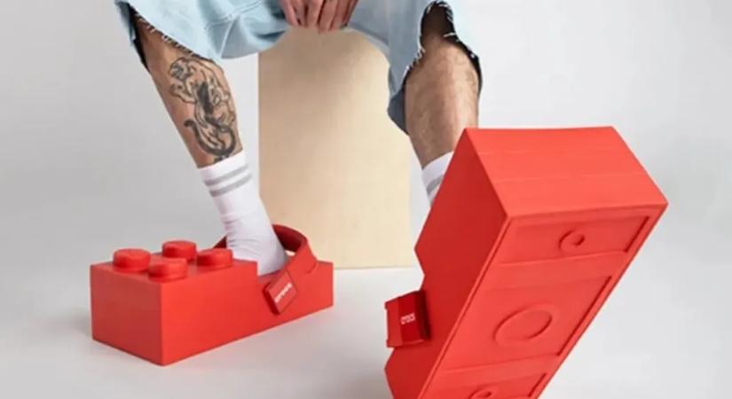 Heteken belül kapható lesz a 200 eurós Lego papucs