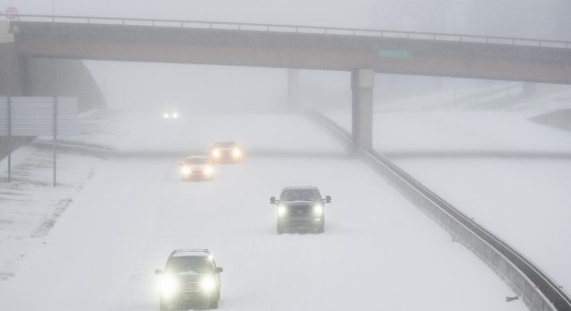 Extrém hideg és hatalmas hó várható az Egyesült Államok 37 államában