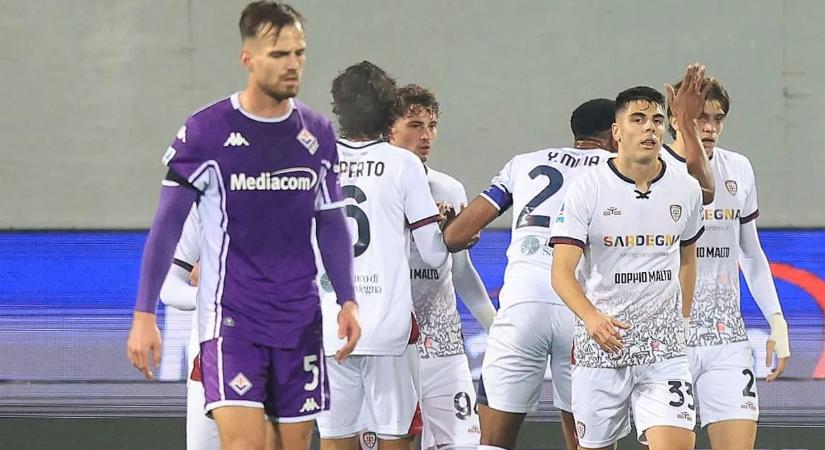 Firenzében verte a Fiorentinát a Cagliari