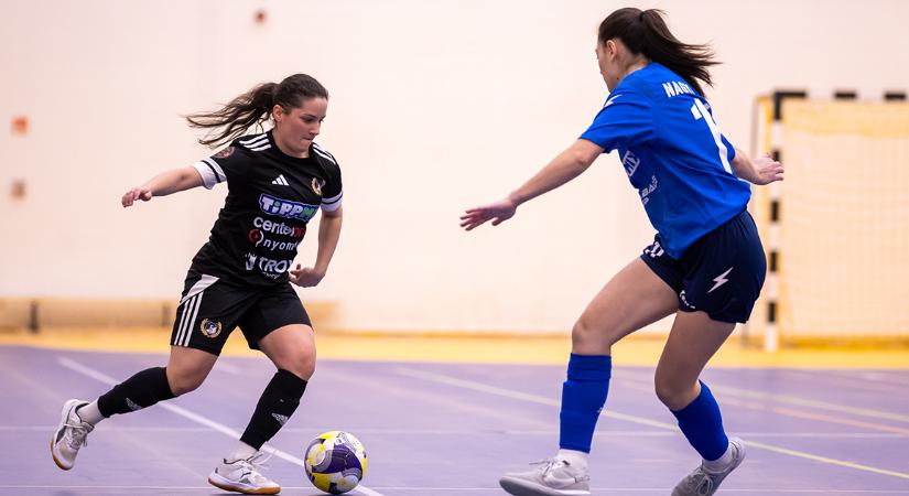 A gólözön most elmaradt, de a javítottak a DEAC női futsalosai