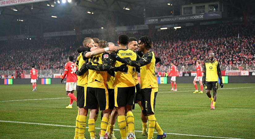 Bundesliga: sima győzelmet aratott a Borussia Dortmund az Union Belrin ellen – videóval