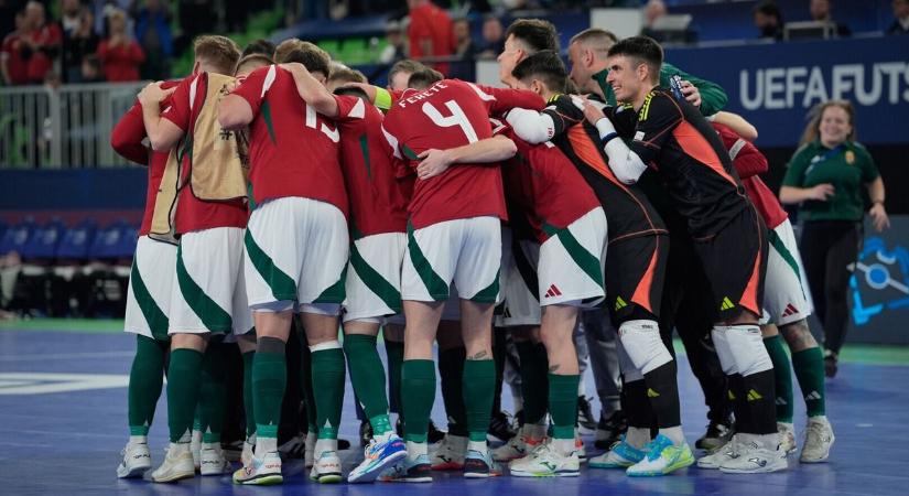 Futsal Eb: sportörténeti magyar siker!